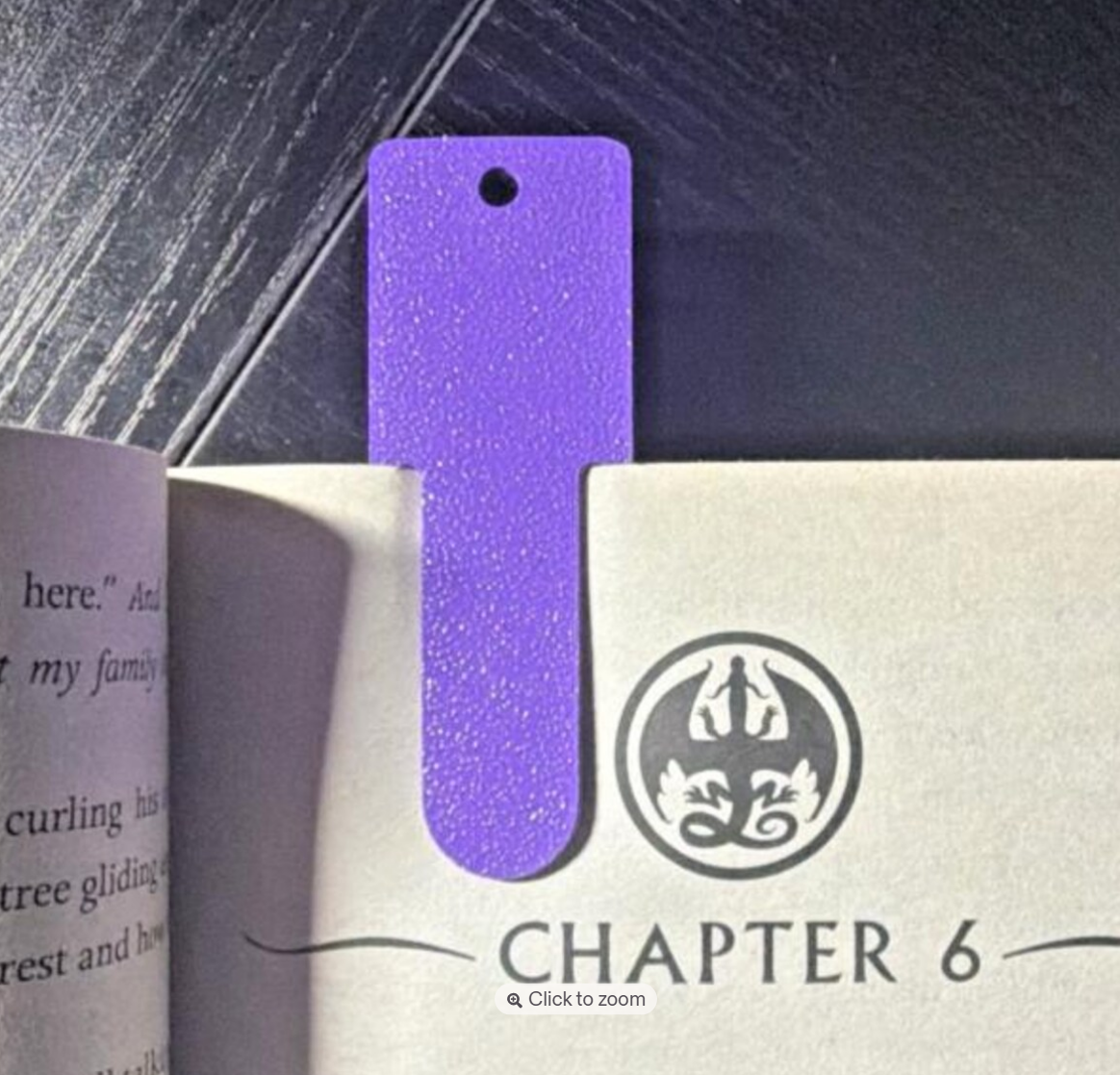 3D Printed Bookmark